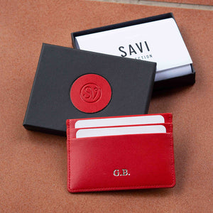 Noosa Card Holder - Red
